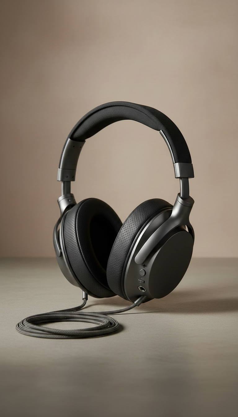 Alternate angle view of Over-Ear Studio Headphones